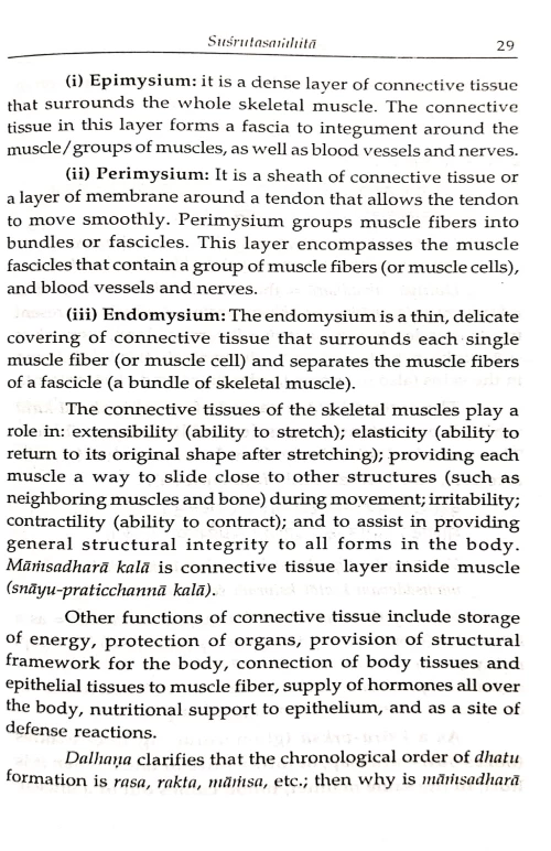 Sushruta Samhita ( 4th chapter of Sharira Sthana)